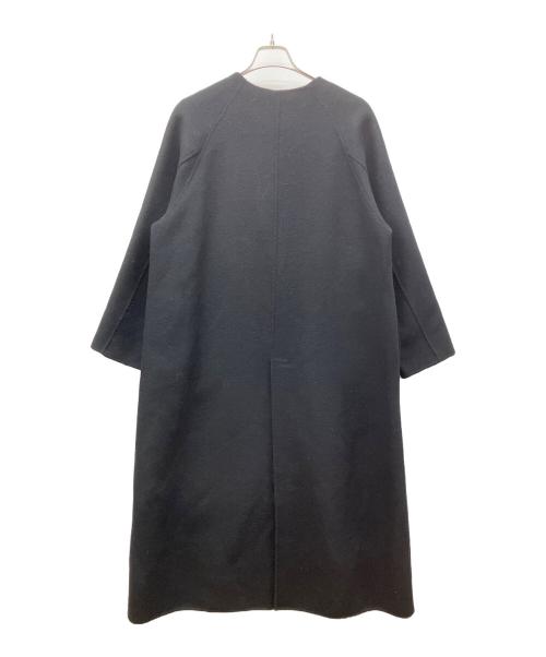 Spick and Span（スピック＆スパン）Spick and Span (スピック＆スパン) SUPER110S ダブルビーバーコート ブラック サイズ:36の古着・服飾アイテム