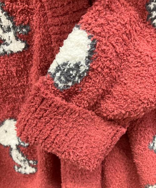 gelato pique（ジェラートピケ）gelato pique (ジェラートピケ) 厚手カーディガン レッド サイズ:FREEの古着・服飾アイテム