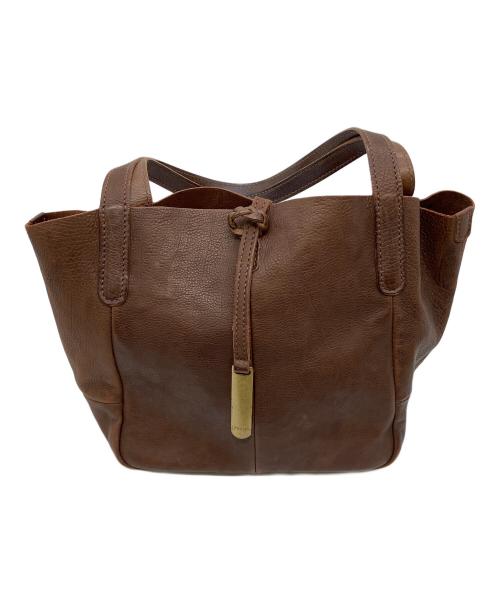 genten（ゲンテン）genten (ゲンテン) トートバッグ ブラウンの古着・服飾アイテム