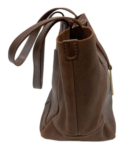 genten（ゲンテン）genten (ゲンテン) トートバッグ ブラウンの古着・服飾アイテム