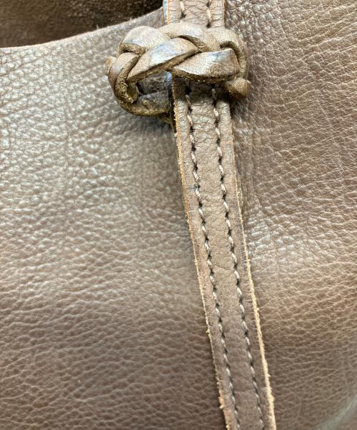 genten（ゲンテン）genten (ゲンテン) トートバッグ ブラウンの古着・服飾アイテム