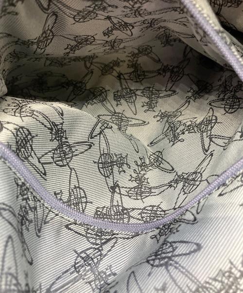 Vivienne Westwood（ヴィヴィアンウエストウッド）Vivienne Westwood (ヴィヴィアンウエストウッド) ボストンバッグ ピンク×ブラウンの古着・服飾アイテム