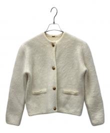 Mila Owen（ミラオーウェン）の古着「厚手カーディガン」｜ホワイト