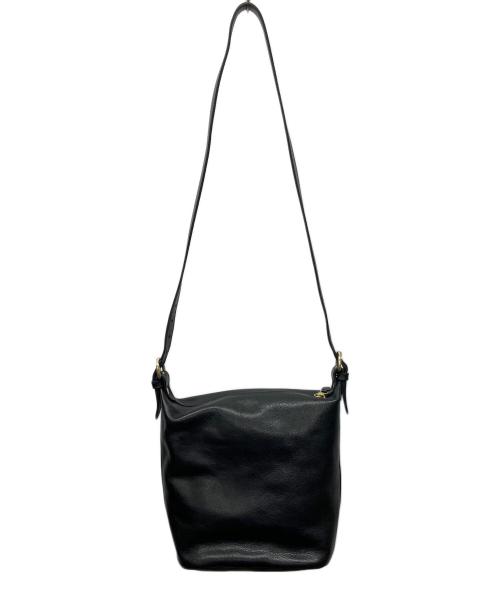 IL BISONTE（イル ビゾンテ）IL BISONTE (イル ビゾンテ) ショルダーバッグ ブラックの古着・服飾アイテム