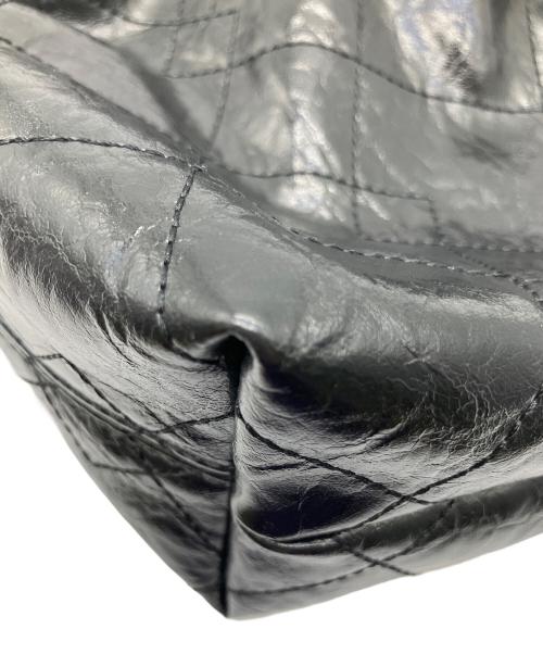 CHARLES & KEITH（チャールズアンドキース）CHARLES & KEITH (チャールズアンドキース) チェーンショルダーバッグ ブラック×ゴールドの古着・服飾アイテム