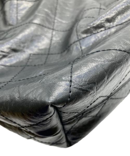 CHARLES & KEITH（チャールズアンドキース）CHARLES & KEITH (チャールズアンドキース) チェーンショルダーバッグ ブラック×ゴールドの古着・服飾アイテム