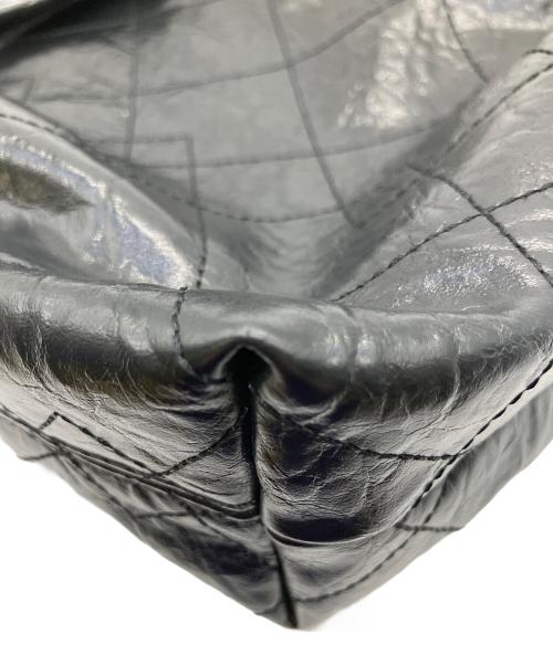 CHARLES & KEITH（チャールズアンドキース）CHARLES & KEITH (チャールズアンドキース) チェーンショルダーバッグ ブラック×ゴールドの古着・服飾アイテム