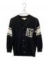 MICHAEL KORS（マイケル・コース）の古着「厚手カーディガン」｜ブラック×ホワイト