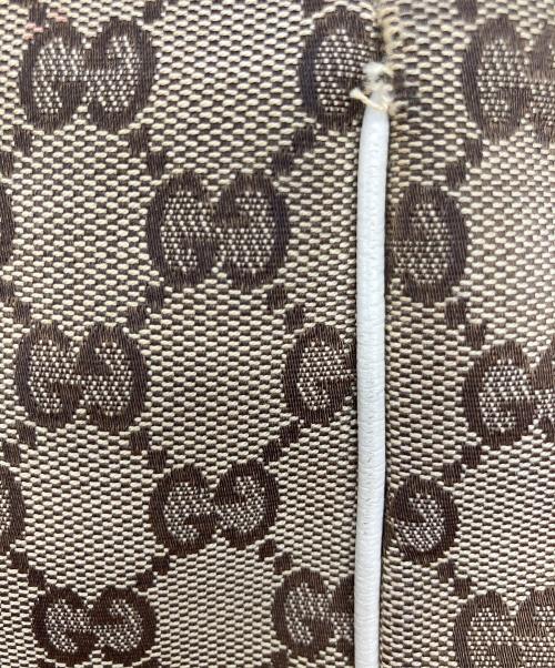 GUCCI（グッチ）GUCCI (グッチ) トートバッグ ベージュ×ホワイトの古着・服飾アイテム