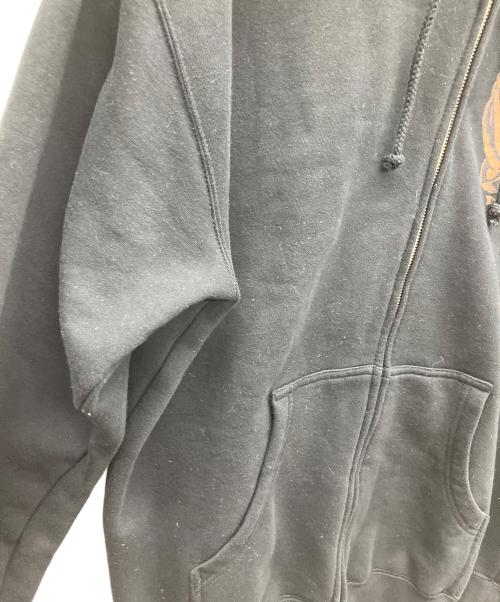 SANTA CRUZ（サンタクルーズ）SANTA CRUZ (サンタクルーズ) ジップパーカー ブラック サイズ:Lの古着・服飾アイテム