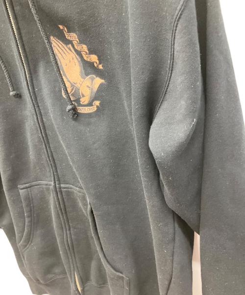 SANTA CRUZ（サンタクルーズ）SANTA CRUZ (サンタクルーズ) ジップパーカー ブラック サイズ:Lの古着・服飾アイテム