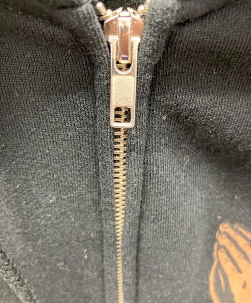 SANTA CRUZ（サンタクルーズ）SANTA CRUZ (サンタクルーズ) ジップパーカー ブラック サイズ:Lの古着・服飾アイテム