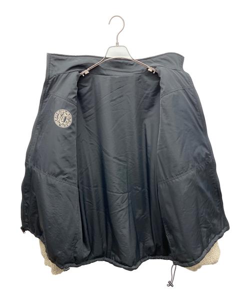 kutir（クティール）kutir (クティール) リバーシブルナイロンボアブルゾン ブラック サイズ:Lの古着・服飾アイテム