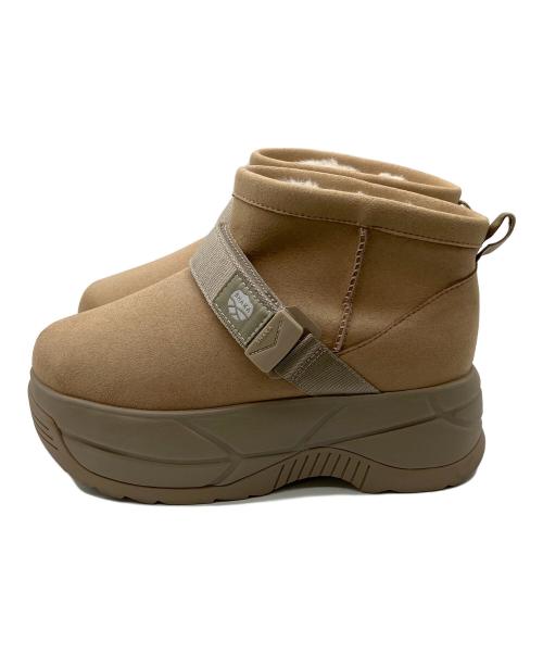 shaka（シャカ）shaka (シャカ) ショートブーツ ブラウン サイズ:24cmの古着・服飾アイテム