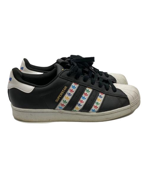 adidas（アディダス）adidas (アディダス) スニーカー ホワイト×ブラック サイズ:25cmの古着・服飾アイテム