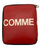 COMME des GARCONSコムデギャルソン）の古着「ラウンドファスナー財布」｜レッド