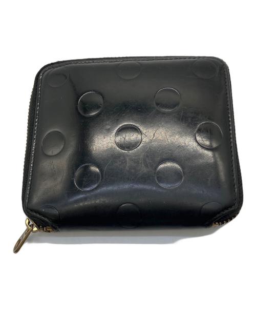 COMME des GARCONS（コムデギャルソン）COMME des GARCONS (コムデギャルソン) ラウンドファスナー財布 ブラックの古着・服飾アイテム