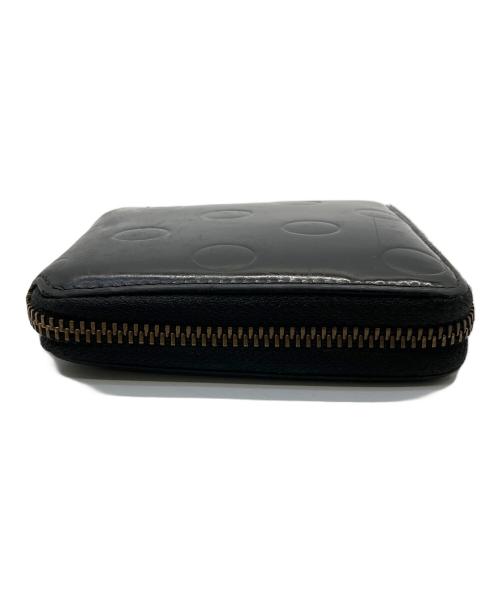 COMME des GARCONS（コムデギャルソン）COMME des GARCONS (コムデギャルソン) ラウンドファスナー財布 ブラックの古着・服飾アイテム