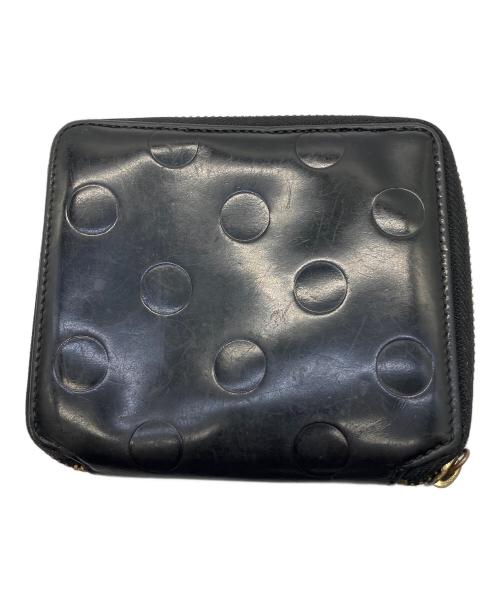 COMME des GARCONS（コムデギャルソン）COMME des GARCONS (コムデギャルソン) ラウンドファスナー財布 ブラックの古着・服飾アイテム