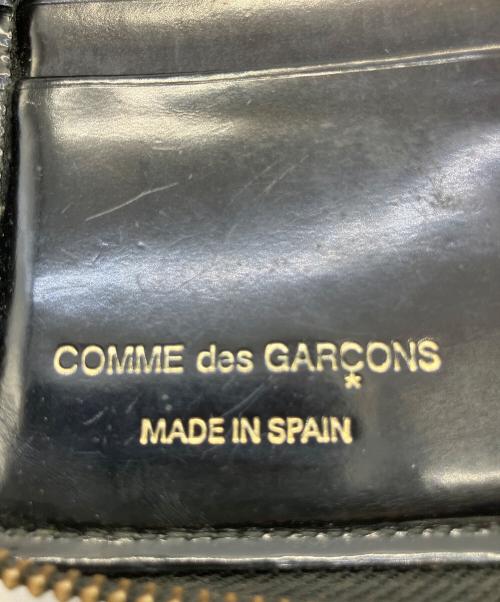 COMME des GARCONS（コムデギャルソン）COMME des GARCONS (コムデギャルソン) ラウンドファスナー財布 ブラックの古着・服飾アイテム