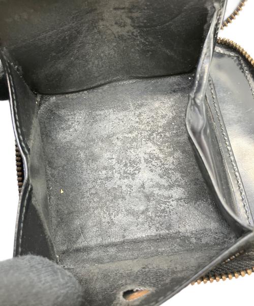 COMME des GARCONS（コムデギャルソン）COMME des GARCONS (コムデギャルソン) ラウンドファスナー財布 ブラックの古着・服飾アイテム