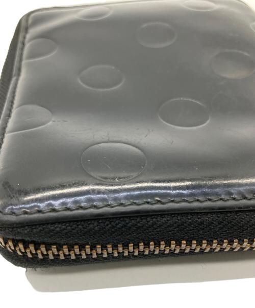 COMME des GARCONS（コムデギャルソン）COMME des GARCONS (コムデギャルソン) ラウンドファスナー財布 ブラックの古着・服飾アイテム