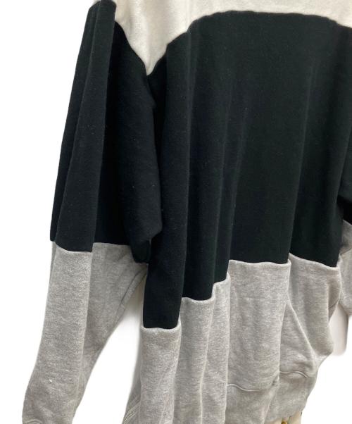 Americana（アメリカーナ）Americana (アメリカーナ) 長袖ワンピース ホワイト×ブラック×グレー×グリーン サイズ:Freeの古着・服飾アイテム