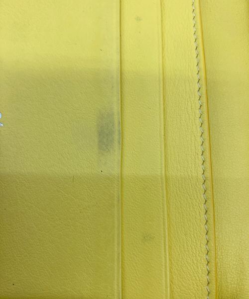 CELINE（セリーヌ）CELINE (セリーヌ) 3つ折り財布 ブラウン×イエローの古着・服飾アイテム