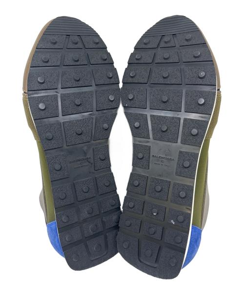 BALENCIAGA（バレンシアガ）BALENCIAGA (バレンシアガ) スニーカー カーキ×ブラウン サイズ:42の古着・服飾アイテム