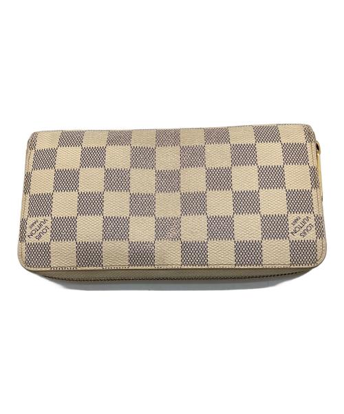 LOUIS VUITTON（ルイ ヴィトン）LOUIS VUITTON (ルイ ヴィトン) ラウンドファスナー財布 ホワイトの古着・服飾アイテム