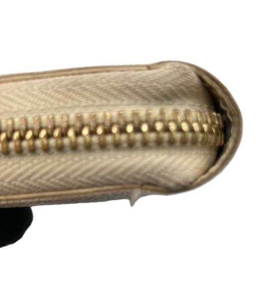 LOUIS VUITTON（ルイ ヴィトン）LOUIS VUITTON (ルイ ヴィトン) ラウンドファスナー財布 ホワイトの古着・服飾アイテム