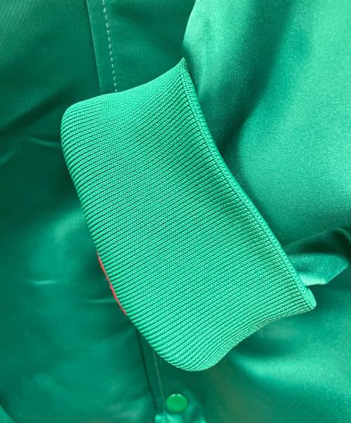 MITCHELL & NESS（ミッチェルアンドネス）MITCHELL & NESS (ミッチェルアンドネス) サテンジャケット グリーン サイズ:M　　　　　　　　の古着・服飾アイテム