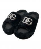 DOLCE & GABBANAドルチェ＆ガッバーナ）の古着「サンダル」｜ブラック