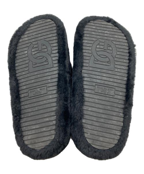 DOLCE & GABBANA（ドルチェ＆ガッバーナ）DOLCE & GABBANA (ドルチェ＆ガッバーナ) サンダル ブラック サイズ:26.5cmの古着・服飾アイテム