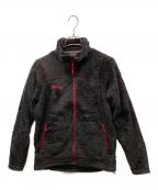 MARMOTマーモット）の古着「フリースジャケット」｜レッド×ブラック