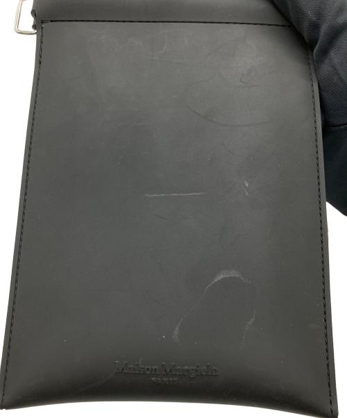 Maison Margiela（メゾンマルジェラ）Maison Margiela (メゾンマルジェラ) 携帯ポーチ ブラック×ホワイトの古着・服飾アイテム