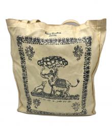 Acne studios（アクネ ストゥディオス）の古着「トートバッグ」｜ベージュ×ブラック