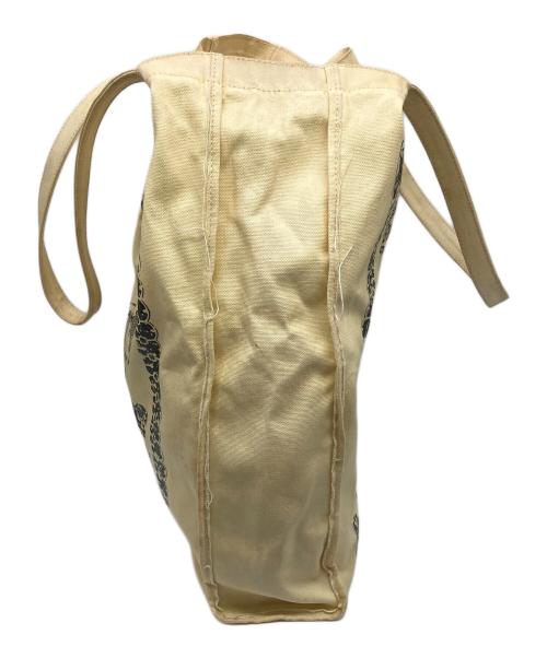 Acne studios（アクネ ストゥディオス）Acne studios (アクネ ストゥディオス) トートバッグ ベージュ×ブラックの古着・服飾アイテム