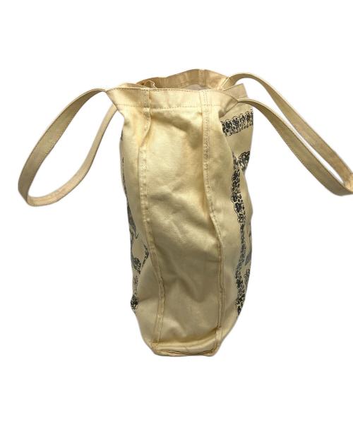 Acne studios（アクネ ストゥディオス）Acne studios (アクネ ストゥディオス) トートバッグ ベージュ×ブラックの古着・服飾アイテム