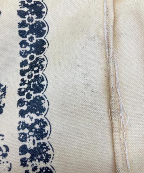 Acne studios（アクネ ストゥディオス）Acne studios (アクネ ストゥディオス) トートバッグ ベージュ×ブラックの古着・服飾アイテム