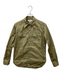 JOHN GLUCKOW（ジョン グラッコー）の古着「長袖シャツ」｜グリーン