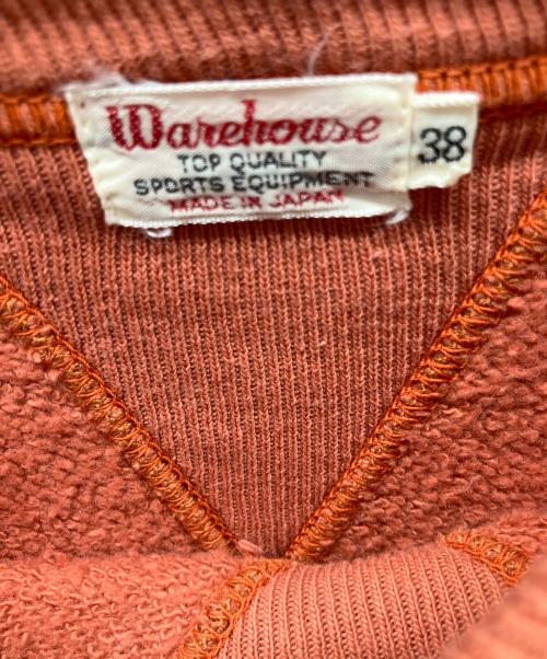 WAREHOUSE（ウエアハウス）WAREHOUSE (ウエアハウス) クルーネックスウェット レッド サイズ:38の古着・服飾アイテム
