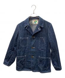 WAREHOUSE（ウエアハウス）の古着「デニムカバーオール」｜インディゴ