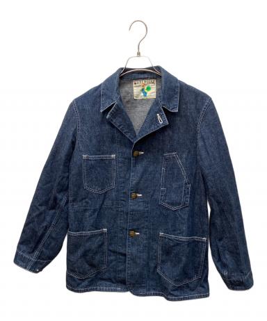 キ*ズ様 WAREHOUSE ダークデニム カバーオール 中古・古着通販】WAREHOUSE (ウエアハウス) デニムカバーオール