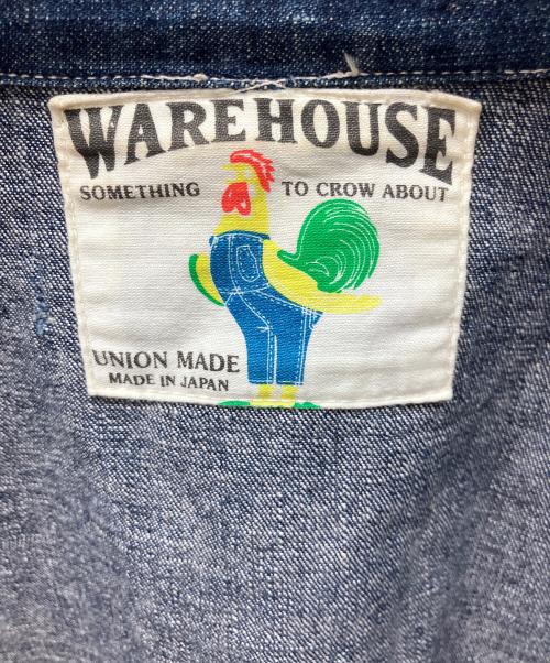 WAREHOUSE（ウエアハウス）WAREHOUSE (ウエアハウス) デニムカバーオール インディゴ サイズ:不明の古着・服飾アイテム