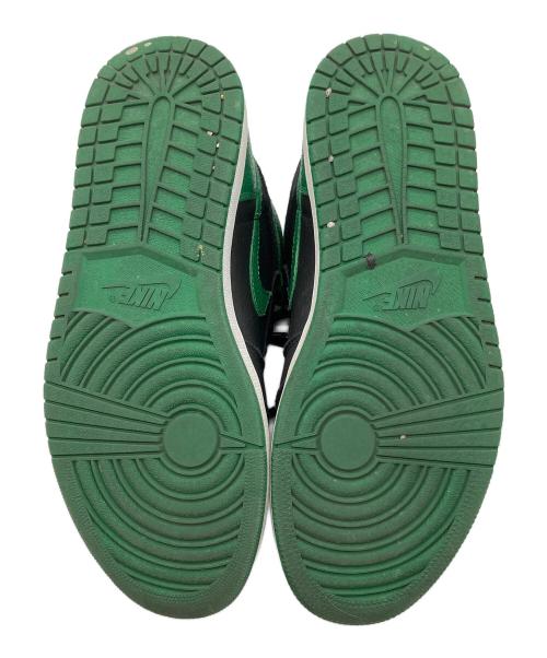 NIKE（ナイキ）NIKE (ナイキ) ハイカットスニーカー ブラック×グリーン サイズ:29cmの古着・服飾アイテム
