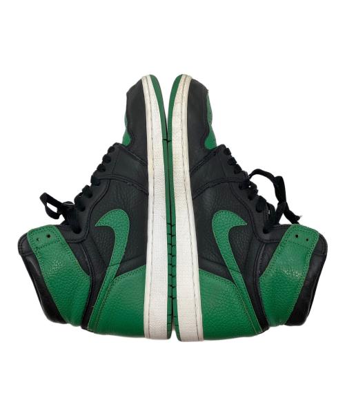 NIKE（ナイキ）NIKE (ナイキ) ハイカットスニーカー ブラック×グリーン サイズ:29cmの古着・服飾アイテム