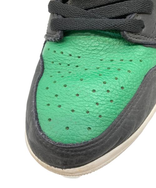 NIKE（ナイキ）NIKE (ナイキ) ハイカットスニーカー ブラック×グリーン サイズ:29cmの古着・服飾アイテム
