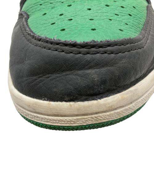 NIKE（ナイキ）NIKE (ナイキ) ハイカットスニーカー ブラック×グリーン サイズ:29cmの古着・服飾アイテム