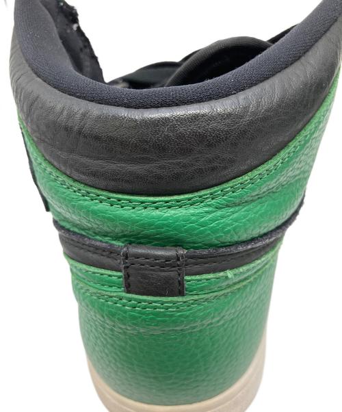 NIKE（ナイキ）NIKE (ナイキ) ハイカットスニーカー ブラック×グリーン サイズ:29cmの古着・服飾アイテム